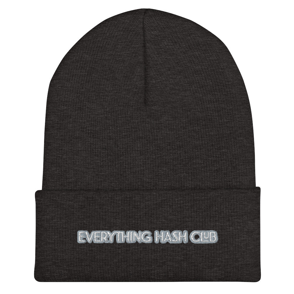 Limited Everything Hash Club Cuffed Beanie