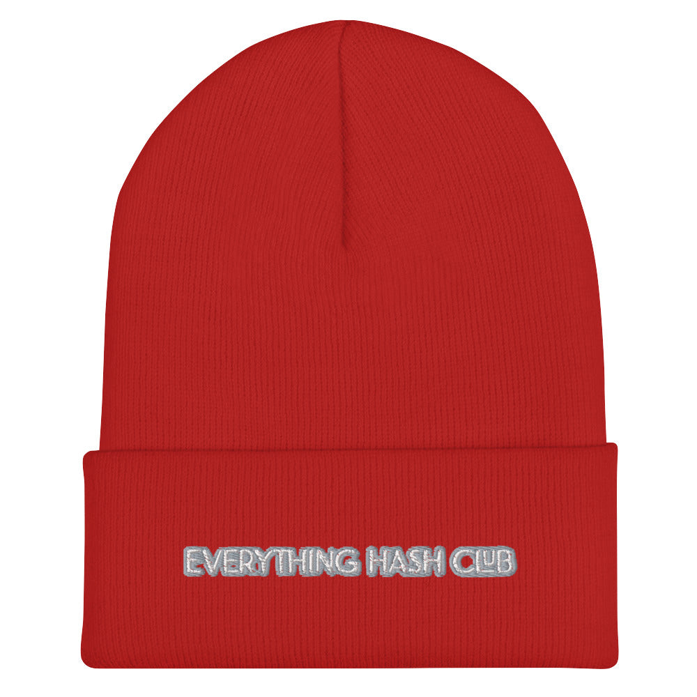 Limited Everything Hash Club Cuffed Beanie