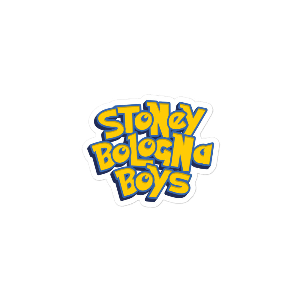 Stoney Bologna Boys Bubble-free stickers