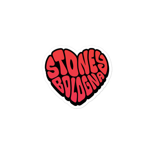 Stoney Bologna Heart Bubble-free sticker