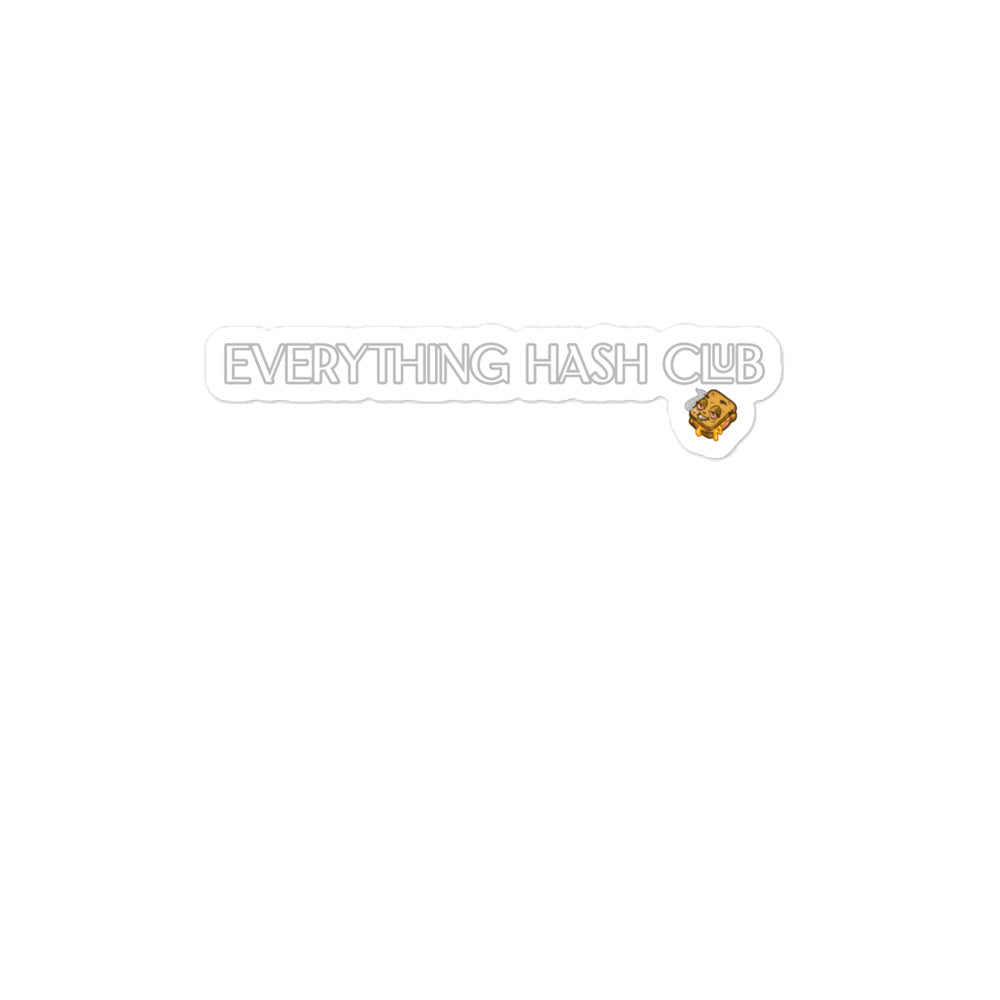 Limited Everything Hash Club Bubble-Free Stickers