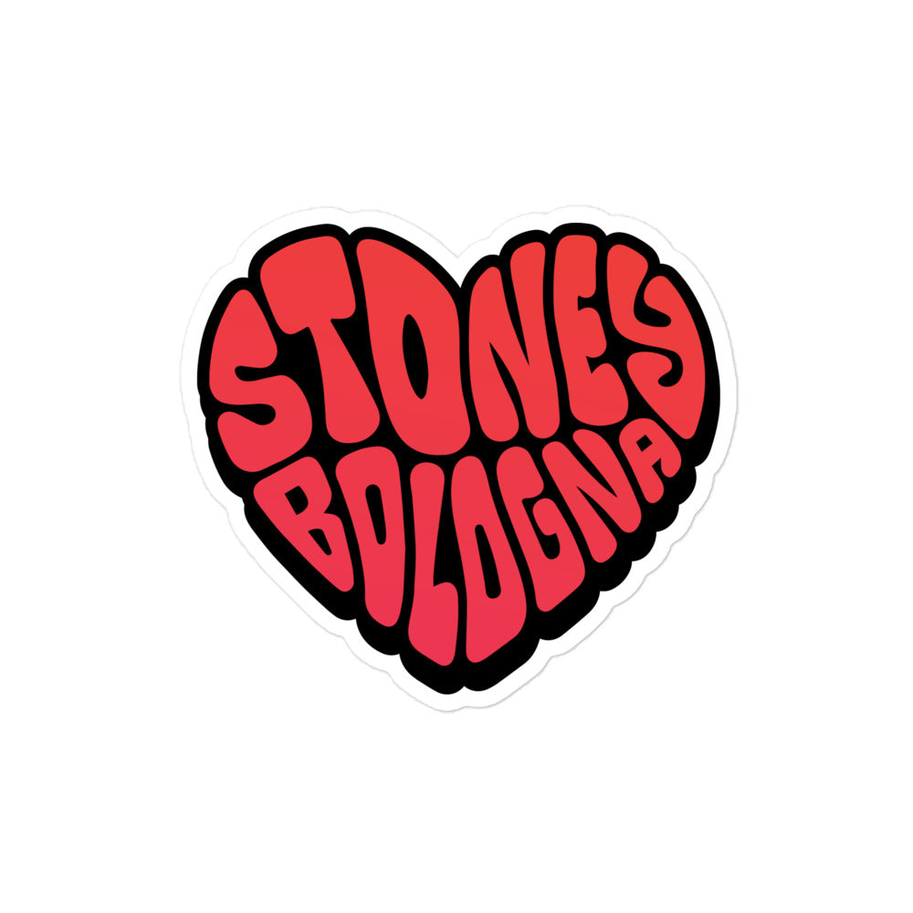 Stoney Bologna Heart Bubble-free sticker