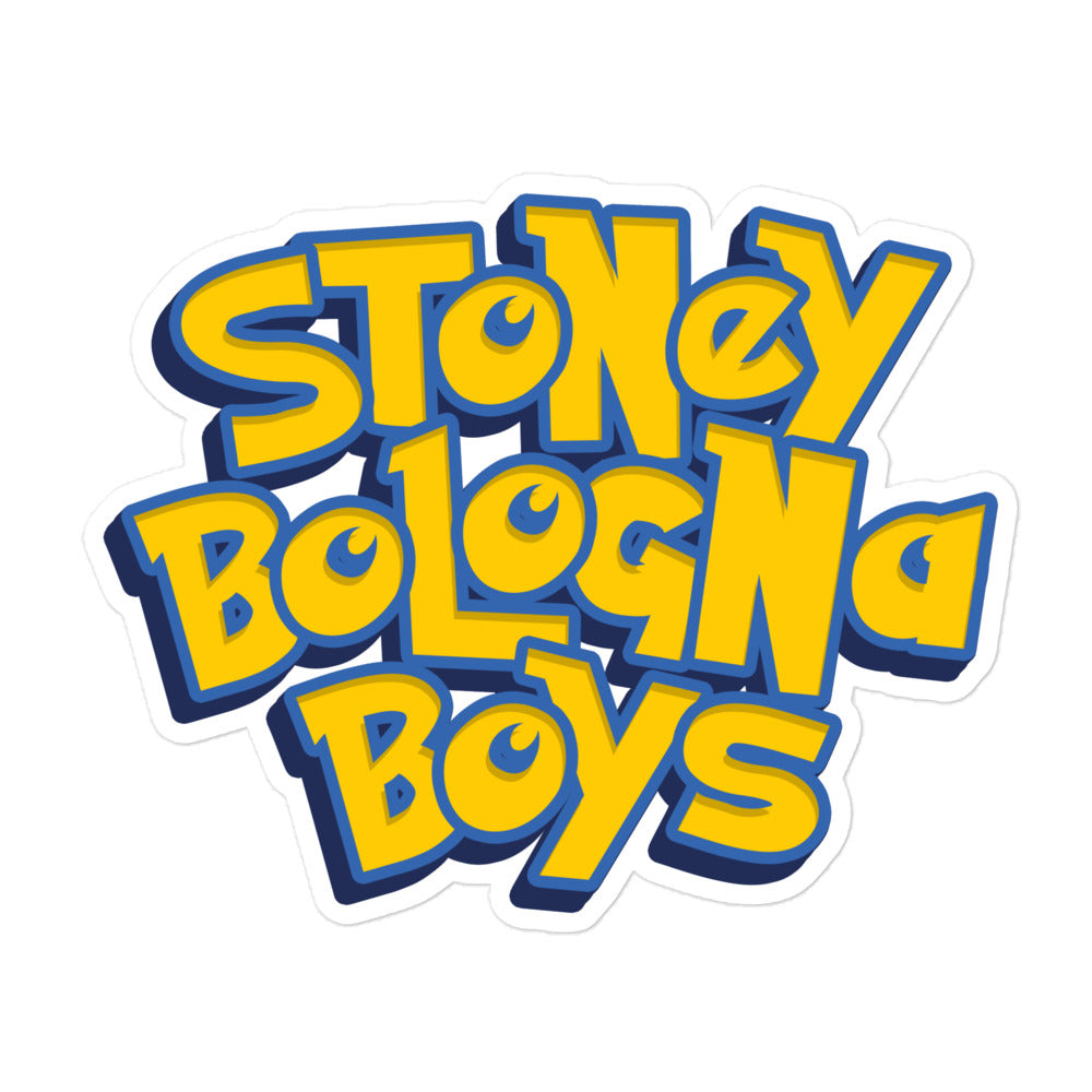 Stoney Bologna Boys Bubble-free stickers