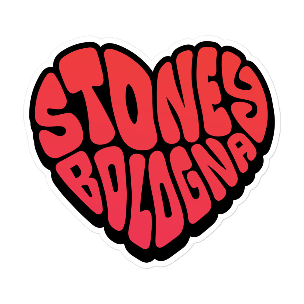 Stoney Bologna Heart Bubble-free sticker